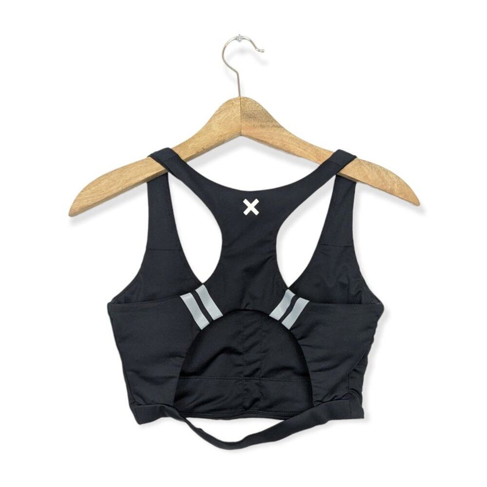 First Base Black Racerback Sports Bra - Picture 2 of 7